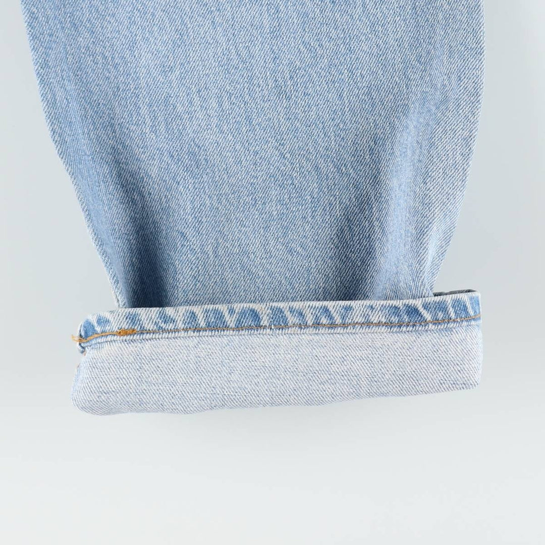 1990'S Levi's 505-4834 Regular Fit Straight Leg Tapered Denim Pants, Made in USA, Men's Size W35 (approx.), Vintage cotton blue type Vintage Second Hand