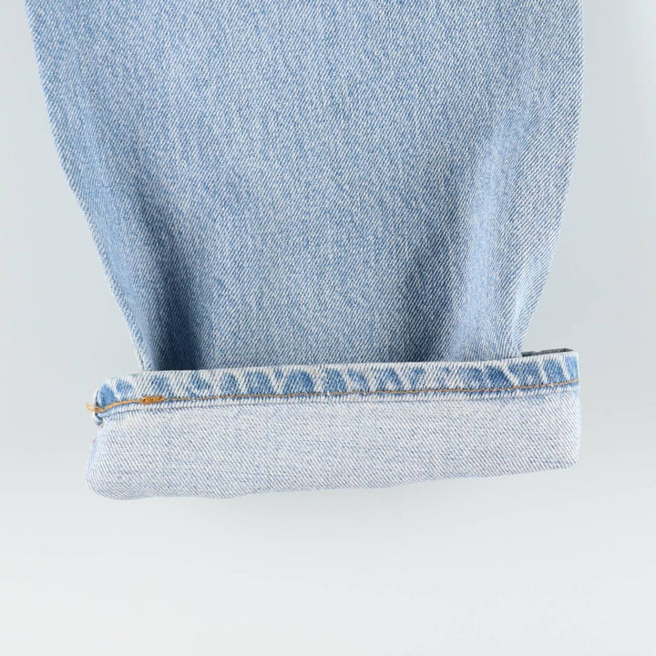 1990'S Levi's 505-4834 Regular Fit Straight Leg Tapered Denim Pants, Made in USA, Men's Size W35 (approx.), Vintage cotton blue type Vintage Second Hand