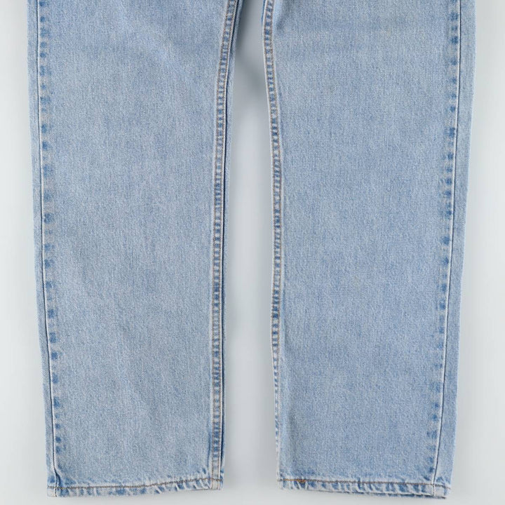 1990'S Levi's 505-4834 Regular Fit Straight Leg Tapered Denim Pants, Made in USA, Men's Size W35 (approx.), Vintage cotton blue type Vintage Second Hand