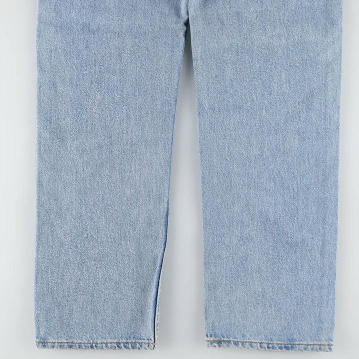 1990'S Levi's 505-4834 Regular Fit Straight Leg Tapered Denim Pants, Made in USA, Men's Size W35 (approx.), Vintage cotton blue type Vintage Second Hand