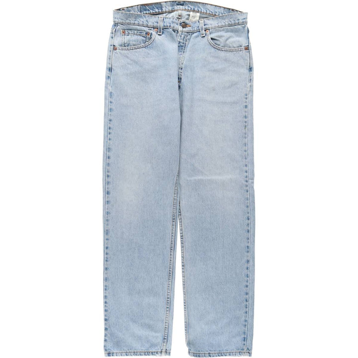 1990'S Levi's 505-4891 Regular Fit Straight Leg Tapered Denim Pants, Made in USA, Men's Size W36 (approx.), Vintage cotton Blue type light blue Vintage Second Hand