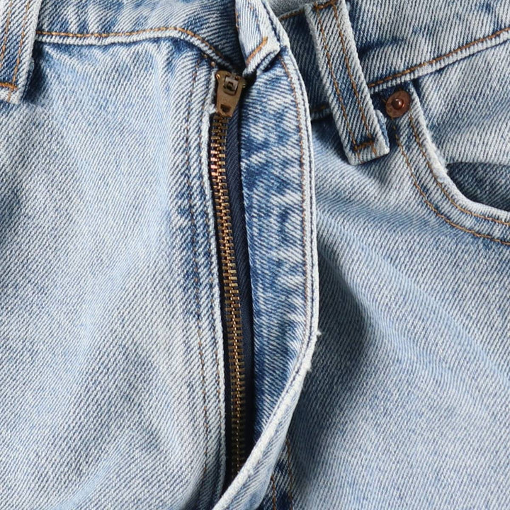 1990'S Levi's 505-4891 Regular Fit Straight Leg Tapered Denim Pants, Made in USA, Men's Size W36 (approx.), Vintage cotton Blue type light blue Vintage Second Hand