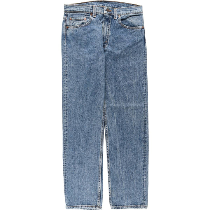 90'S Levi's 505-4891 Tapered Denim Pants, Made in USA, Men's, Size W32, Vintage cotton blue type Vintage Second Hand