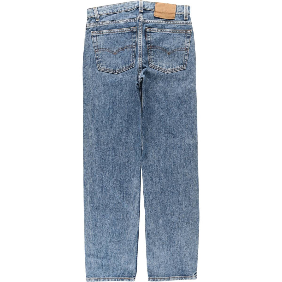 90'S Levi's 505-4891 Tapered Denim Pants, Made in USA, Men's, Size W32, Vintage cotton blue type Vintage Second Hand