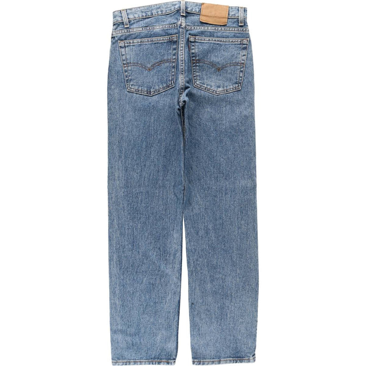 90'S Levi's 505-4891 Tapered Denim Pants, Made in USA, Men's, Size W32, Vintage cotton blue type Vintage Second Hand