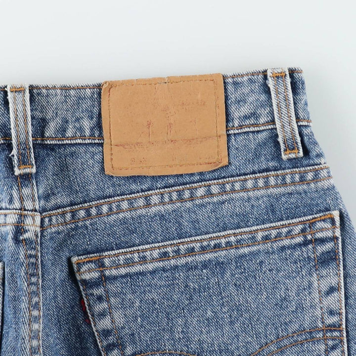 90'S Levi's 505-4891 Tapered Denim Pants, Made in USA, Men's, Size W32, Vintage cotton blue type Vintage Second Hand
