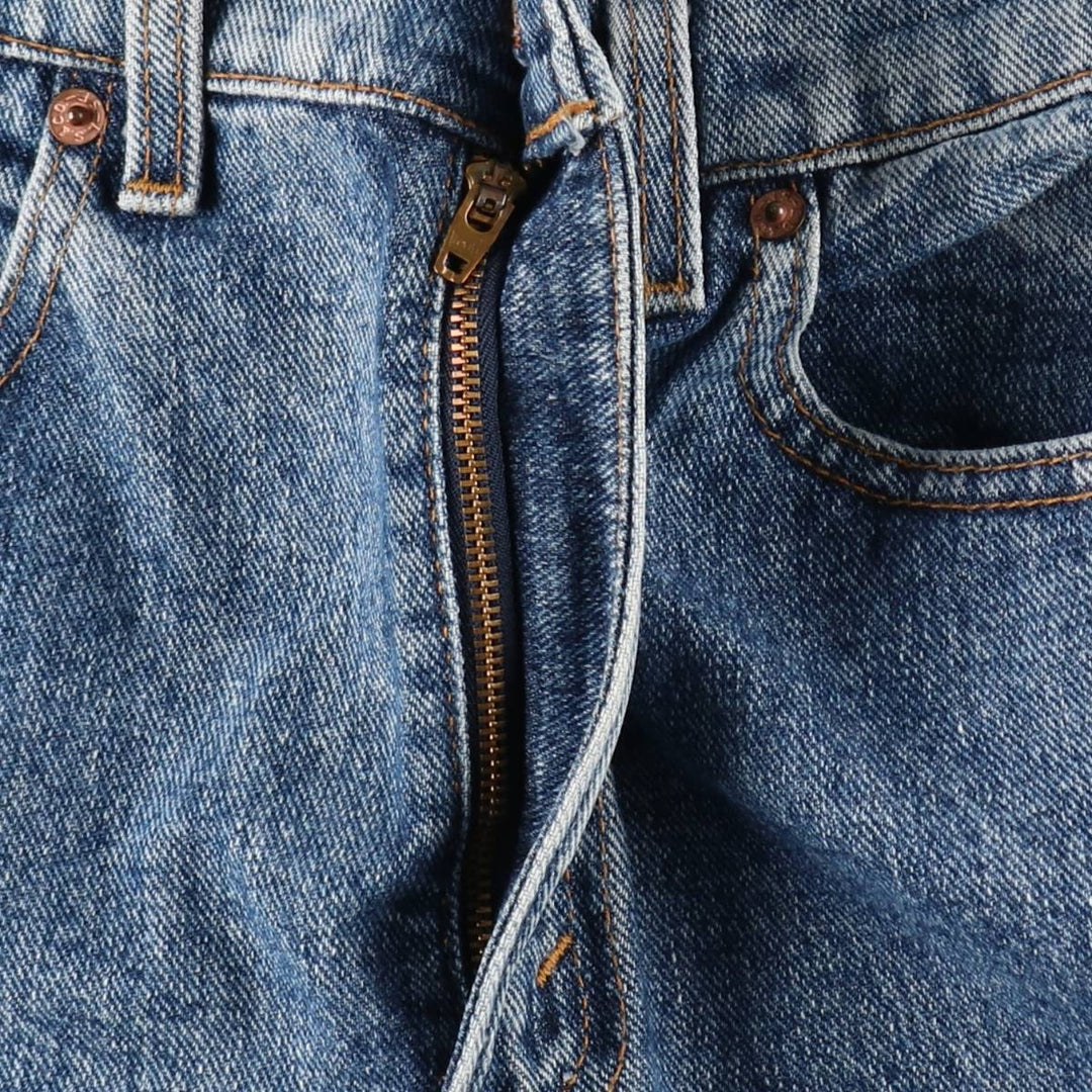 90'S Levi's 505-4891 Tapered Denim Pants, Made in USA, Men's, Size W32, Vintage cotton blue type Vintage Second Hand