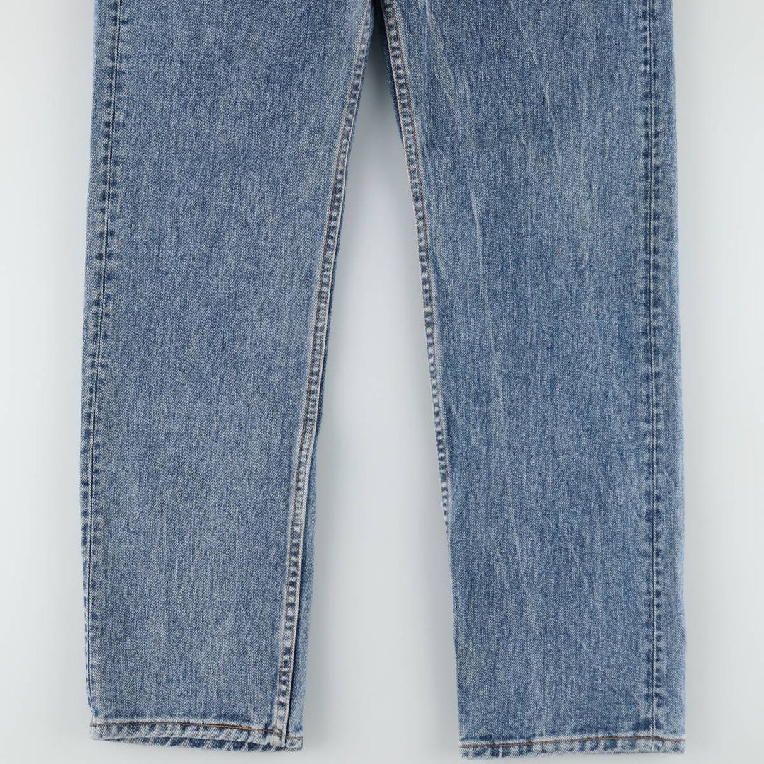 90'S Levi's 505-4891 Tapered Denim Pants, Made in USA, Men's, Size W32, Vintage cotton blue type Vintage Second Hand