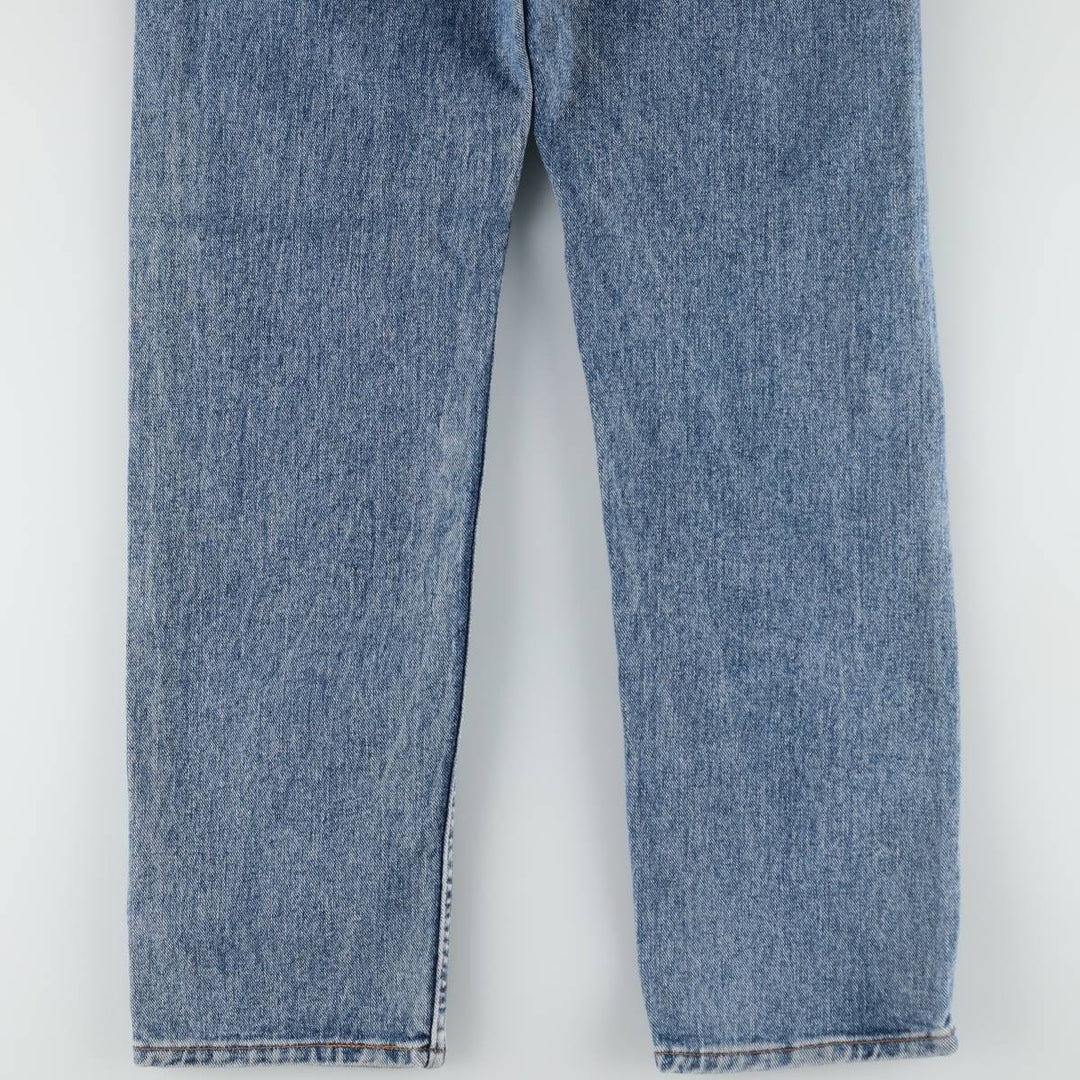 90'S Levi's 505-4891 Tapered Denim Pants, Made in USA, Men's, Size W32, Vintage cotton blue type Vintage Second Hand