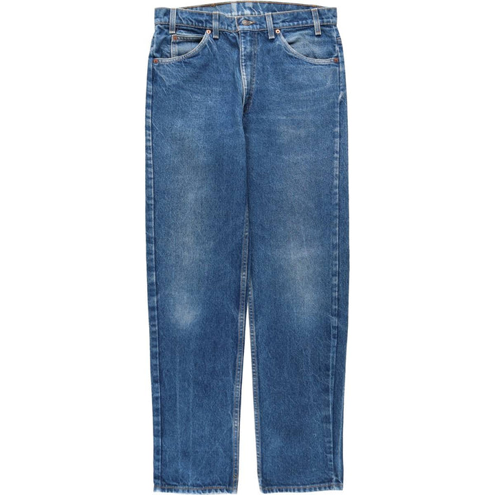 90'S Levi's 20505-0217 Orange Tab Tapered Denim Pants Made in USA Men's W34 Vintage cotton blue type Vintage Second Hand