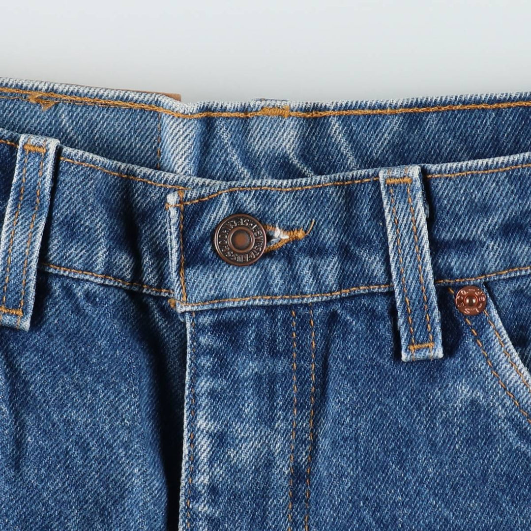 90'S Levi's 20505-0217 Orange Tab Tapered Denim Pants Made in USA Men's W34 Vintage cotton blue type Vintage Second Hand