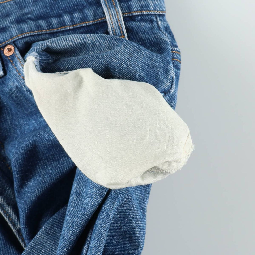 90'S Levi's 20505-0217 Orange Tab Tapered Denim Pants Made in USA Men's W34 Vintage cotton blue type Vintage Second Hand
