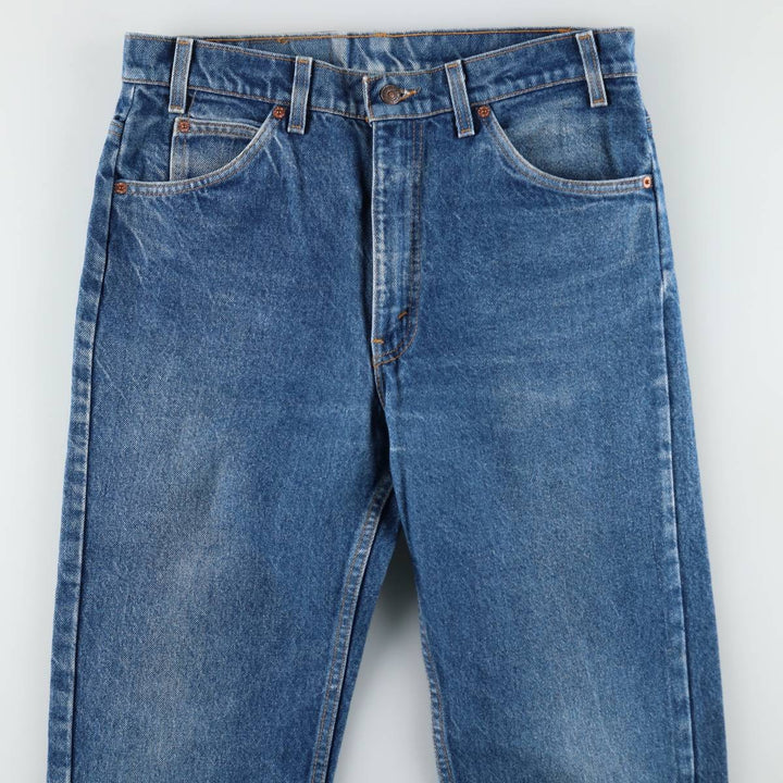 90'S Levi's 20505-0217 Orange Tab Tapered Denim Pants Made in USA Men's W34 Vintage cotton blue type Vintage Second Hand