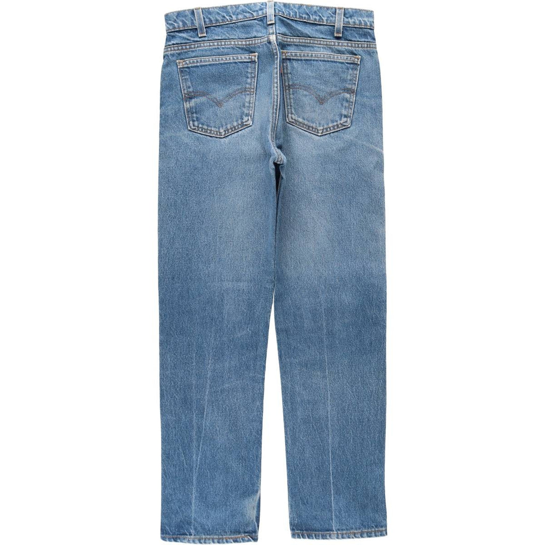 90'S Levi's 505 Orange Tab Tapered Denim Pants Made in USA Men's W33 Vintage cotton blue type Vintage Second Hand