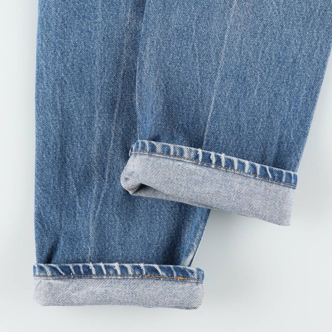 90'S Levi's 505 Orange Tab Tapered Denim Pants Made in USA Men's W33 Vintage cotton blue type Vintage Second Hand