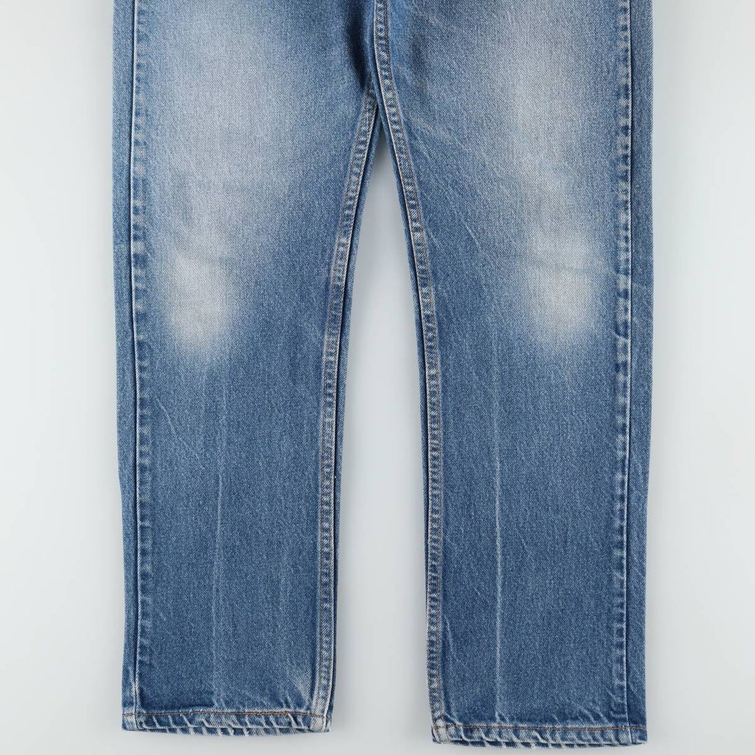 90'S Levi's 505 Orange Tab Tapered Denim Pants Made in USA Men's W33 Vintage cotton blue type Vintage Second Hand