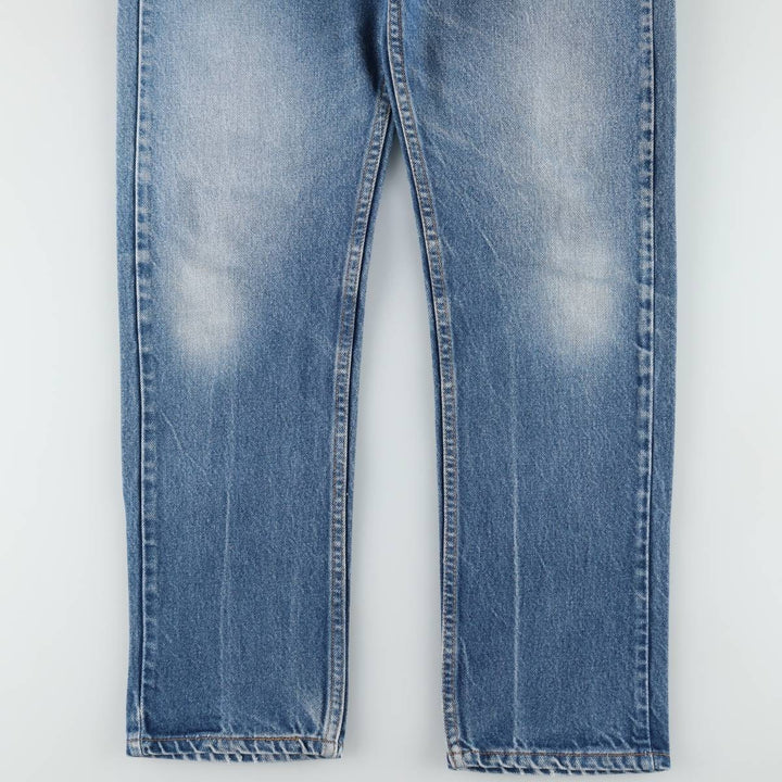 90'S Levi's 505 Orange Tab Tapered Denim Pants Made in USA Men's W33 Vintage cotton blue type Vintage Second Hand