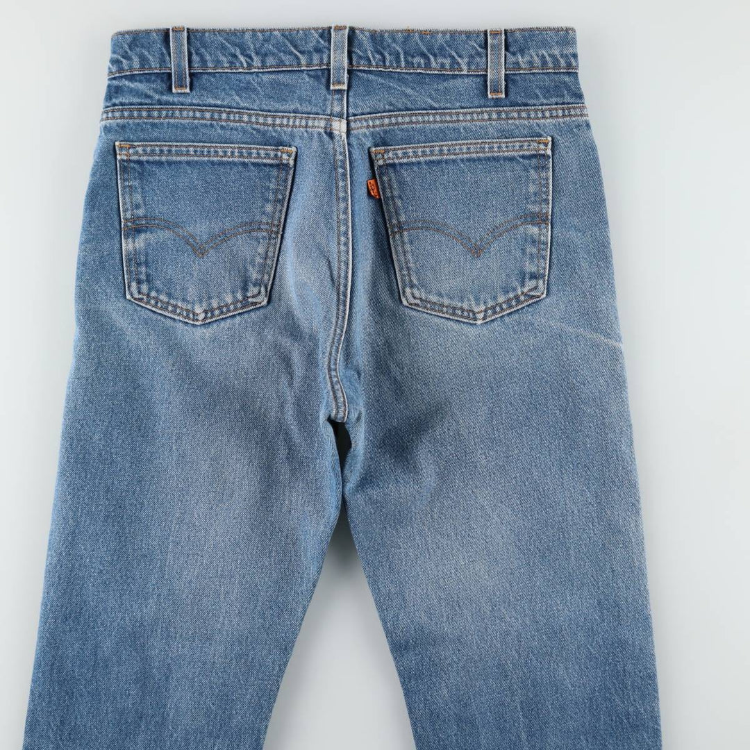90'S Levi's 505 Orange Tab Tapered Denim Pants Made in USA Men's W33 Vintage cotton blue type Vintage Second Hand