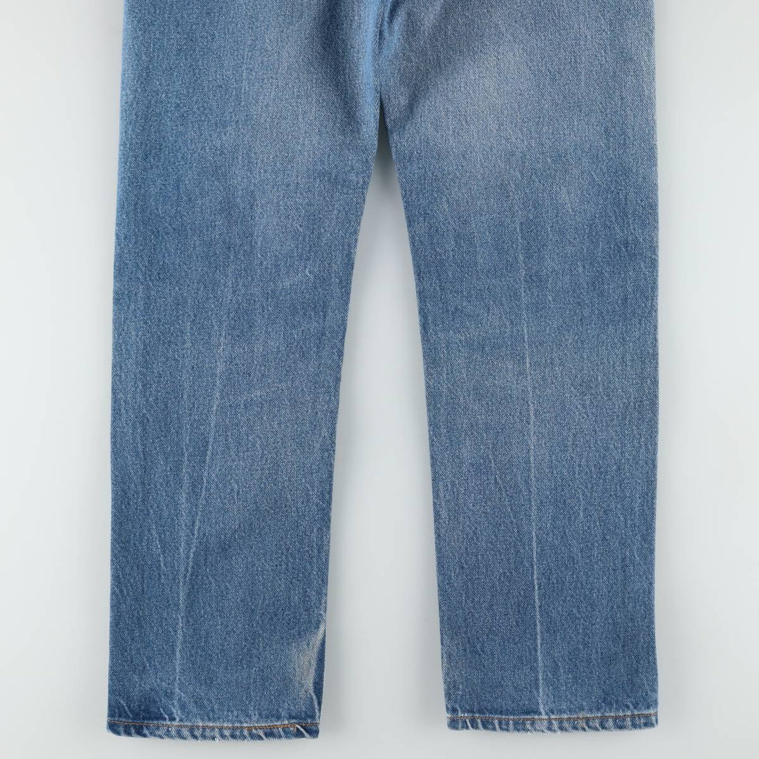 90'S Levi's 505 Orange Tab Tapered Denim Pants Made in USA Men's W33 Vintage cotton blue type Vintage Second Hand