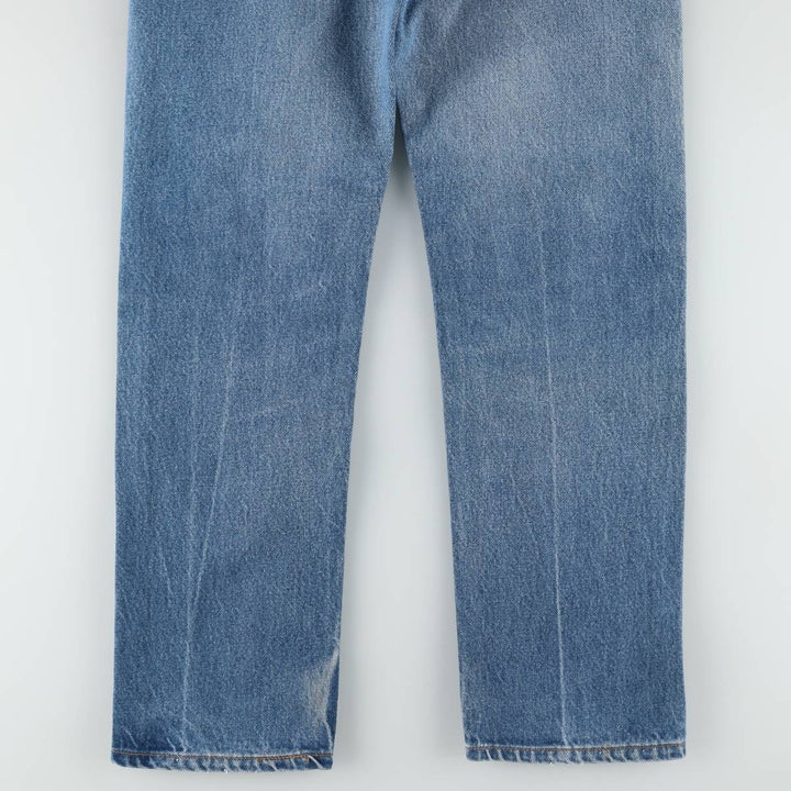 90'S Levi's 505 Orange Tab Tapered Denim Pants Made in USA Men's W33 Vintage cotton blue type Vintage Second Hand