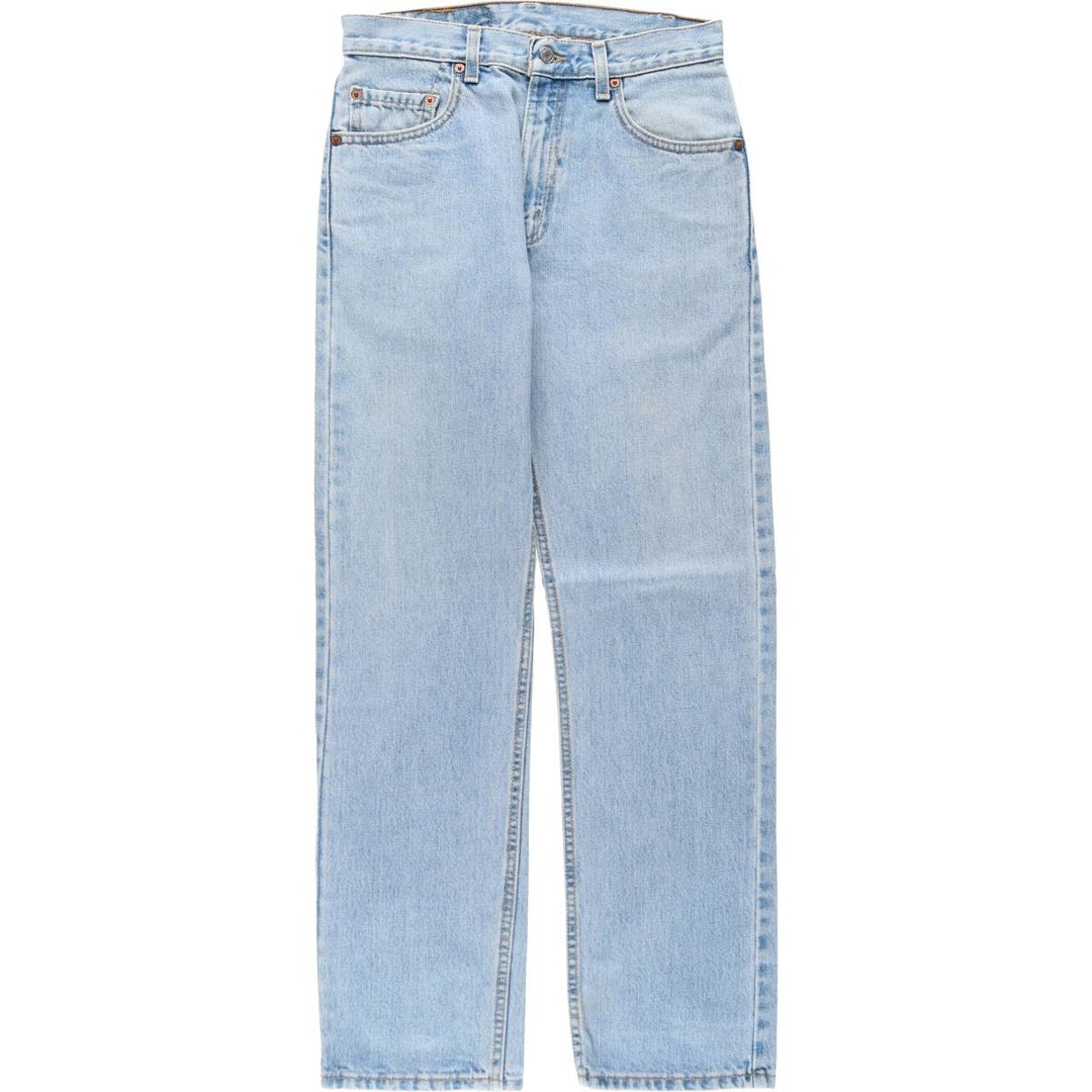 90'S Levi's 505 REGULAR FIT STRAIGHT LEG Tapered Denim Pants Made in USA Men's W30 Vintage cotton Blue type light blue Vintage Second Hand