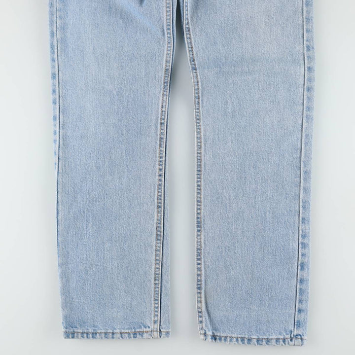 90'S Levi's 505 REGULAR FIT STRAIGHT LEG Tapered Denim Pants Made in USA Men's W30 Vintage cotton Blue type light blue Vintage Second Hand