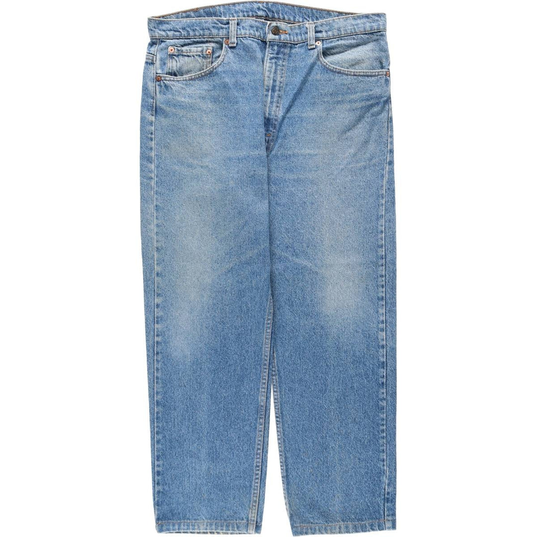 90'S Levi's 505 Tapered Denim Pants, Made in USA, Men's, Size W37, Vintage cotton blue type Vintage Second Hand