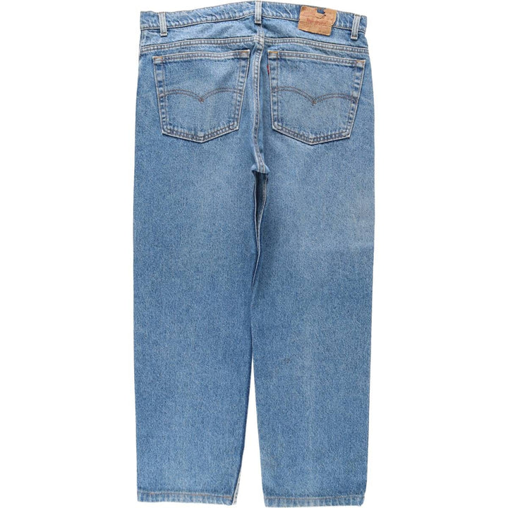 90'S Levi's 505 Tapered Denim Pants, Made in USA, Men's, Size W37, Vintage cotton blue type Vintage Second Hand