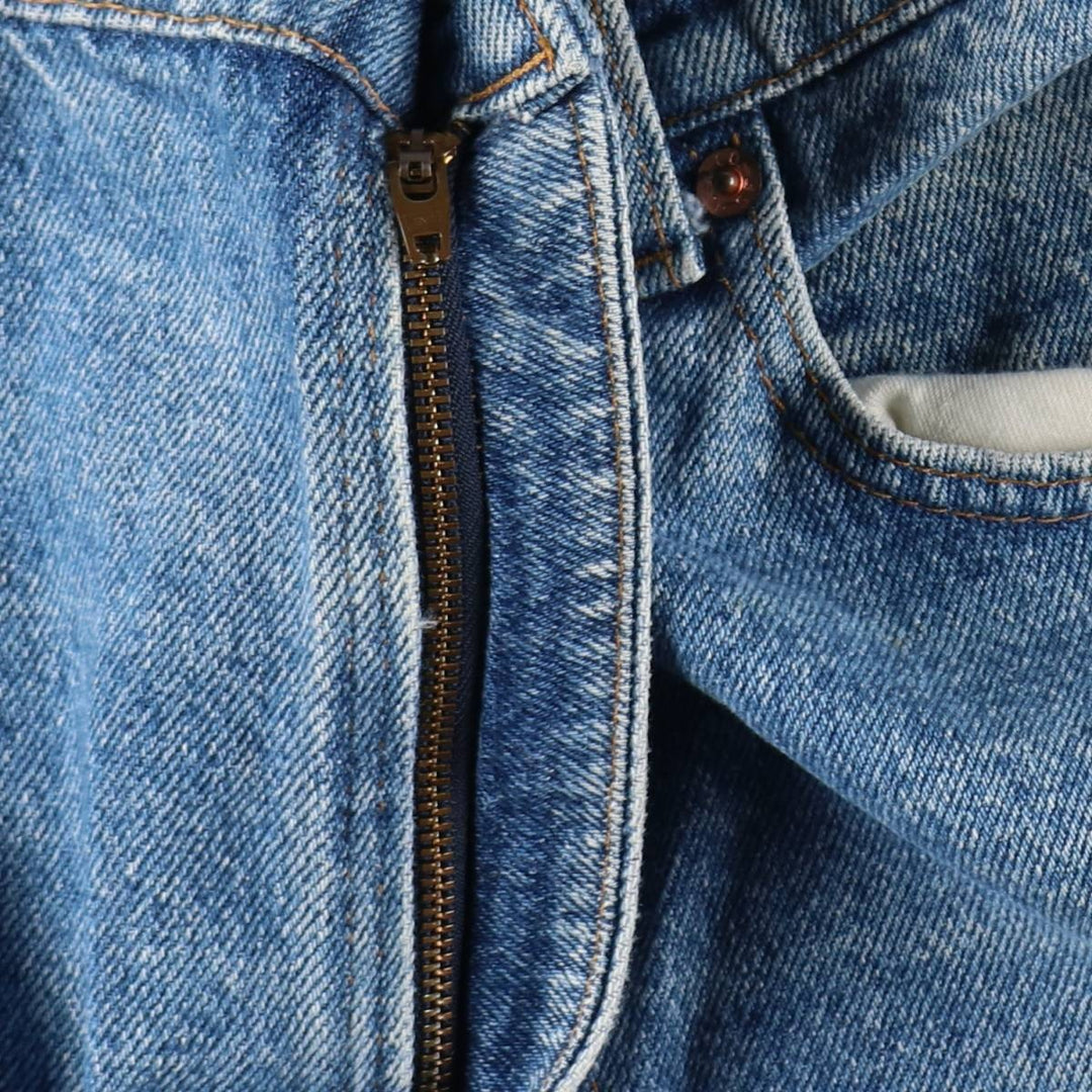 90'S Levi's 505 Tapered Denim Pants, Made in USA, Men's, Size W37, Vintage cotton blue type Vintage Second Hand