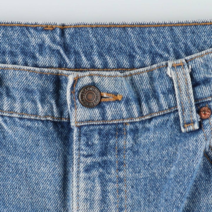 90'S Levi's 505 Tapered Denim Pants, Made in USA, Men's, Size W37, Vintage cotton blue type Vintage Second Hand