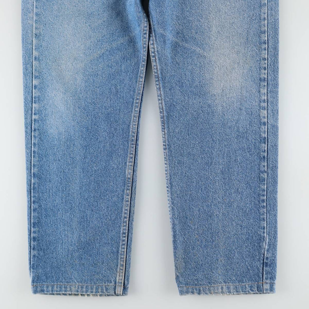 90'S Levi's 505 Tapered Denim Pants, Made in USA, Men's, Size W37, Vintage cotton blue type Vintage Second Hand