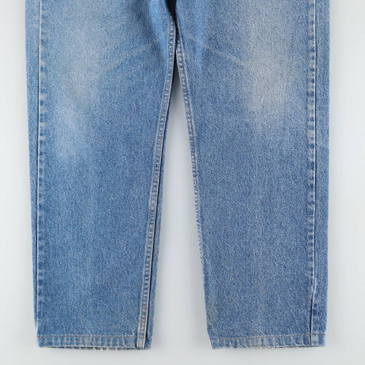 90'S Levi's 505 Tapered Denim Pants, Made in USA, Men's, Size W37, Vintage cotton blue type Vintage Second Hand