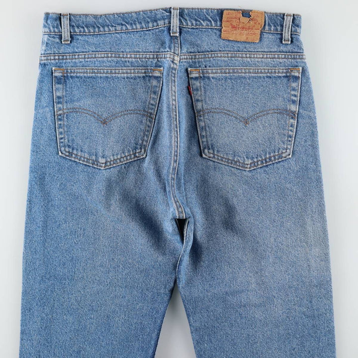 90'S Levi's 505 Tapered Denim Pants, Made in USA, Men's, Size W37, Vintage cotton blue type Vintage Second Hand