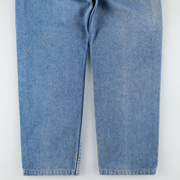 90'S Levi's 505 Tapered Denim Pants, Made in USA, Men's, Size W37, Vintage cotton blue type Vintage Second Hand