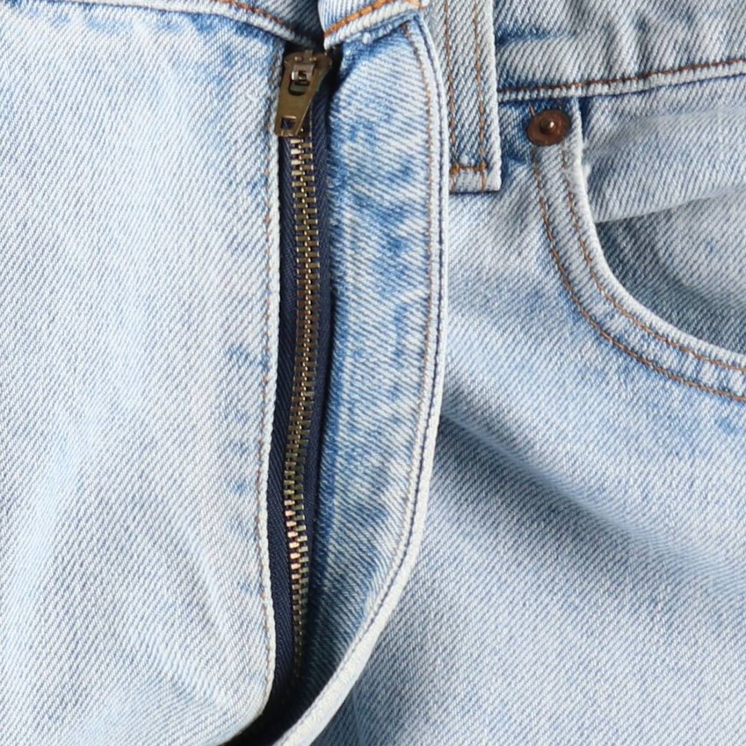 1990'S Levi's 505 Straight Leg Regular Fit Tapered Denim Pants, Made in USA, Men's Size W36 (approx.), Vintage cotton blue type Vintage Second Hand