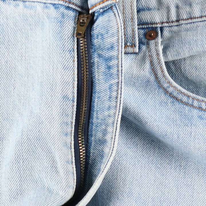 1990'S Levi's 505 Straight Leg Regular Fit Tapered Denim Pants, Made in USA, Men's Size W36 (approx.), Vintage cotton blue type Vintage Second Hand