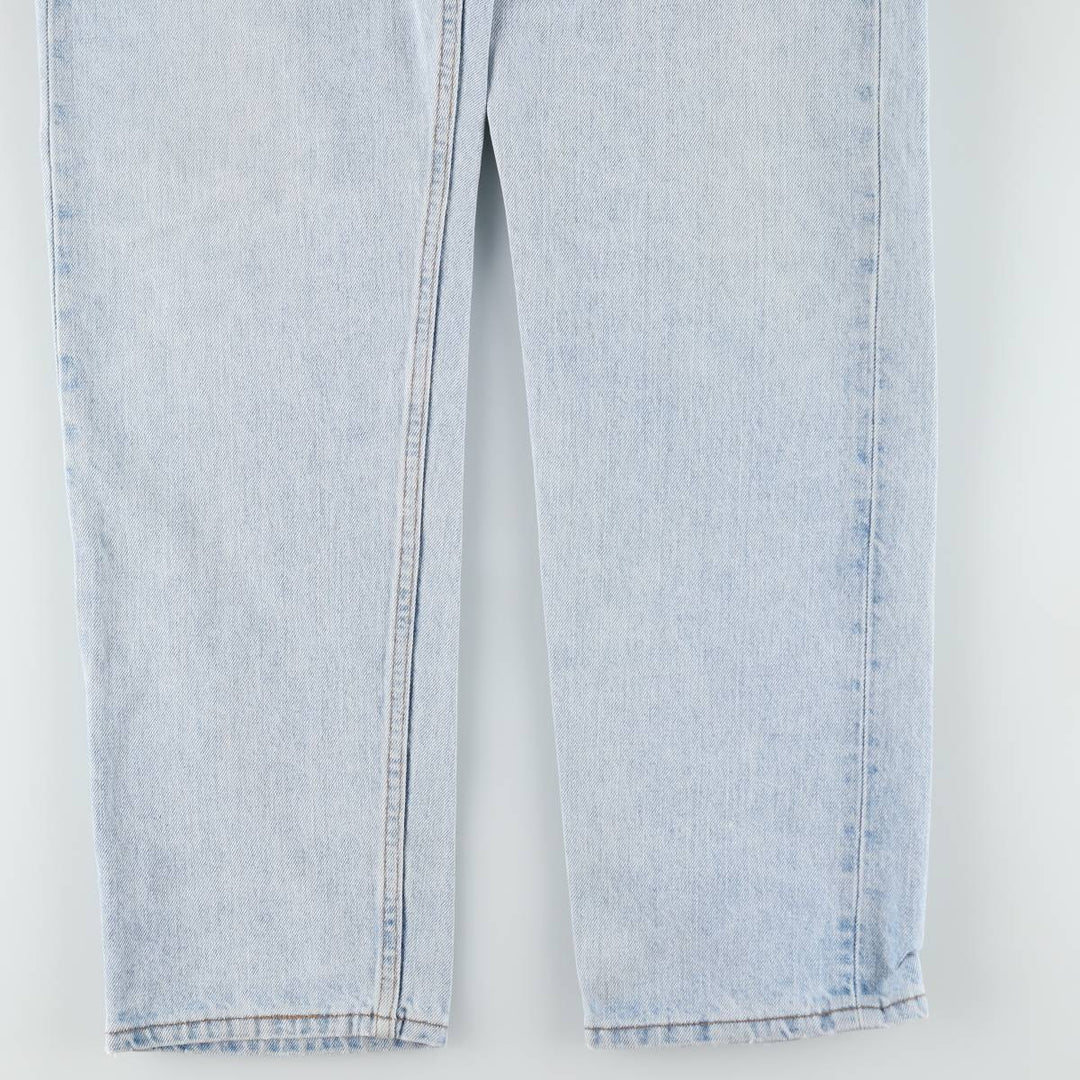 1990'S Levi's 505 Straight Leg Regular Fit Tapered Denim Pants, Made in USA, Men's Size W36 (approx.), Vintage cotton blue type Vintage Second Hand