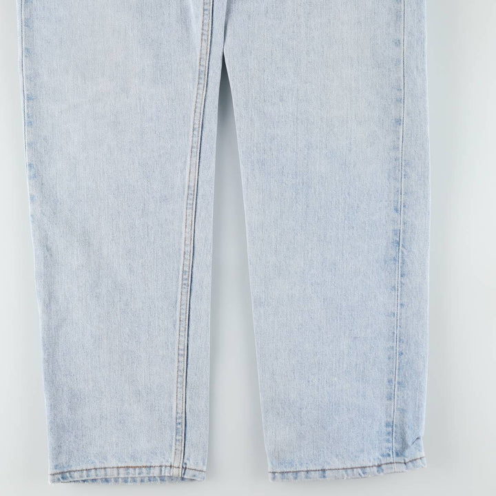 1990'S Levi's 505 Straight Leg Regular Fit Tapered Denim Pants, Made in USA, Men's Size W36 (approx.), Vintage cotton blue type Vintage Second Hand