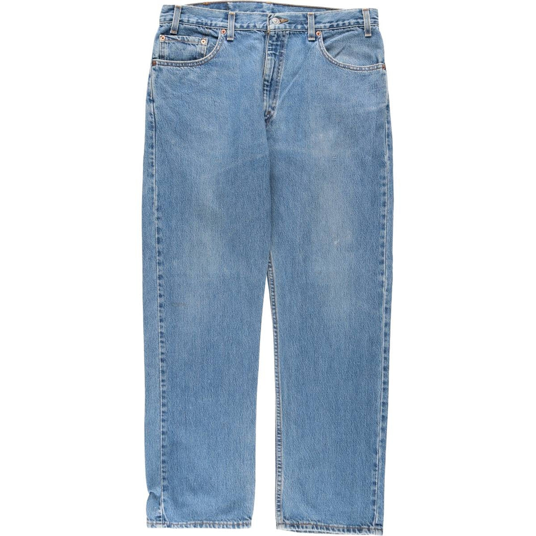 2000'S Levi's 00505-4891 Tapered Denim Pants, Made in USA, Men's W36 (approx.) cotton blue type Vintage Second Hand
