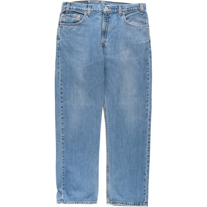 2000'S Levi's 00505-4891 Tapered Denim Pants, Made in USA, Men's W36 (approx.) cotton blue type Vintage Second Hand