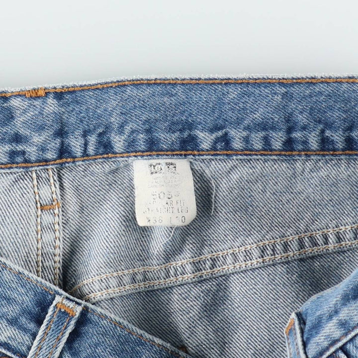 2000'S Levi's 00505-4891 Tapered Denim Pants, Made in USA, Men's W36 (approx.) cotton blue type Vintage Second Hand