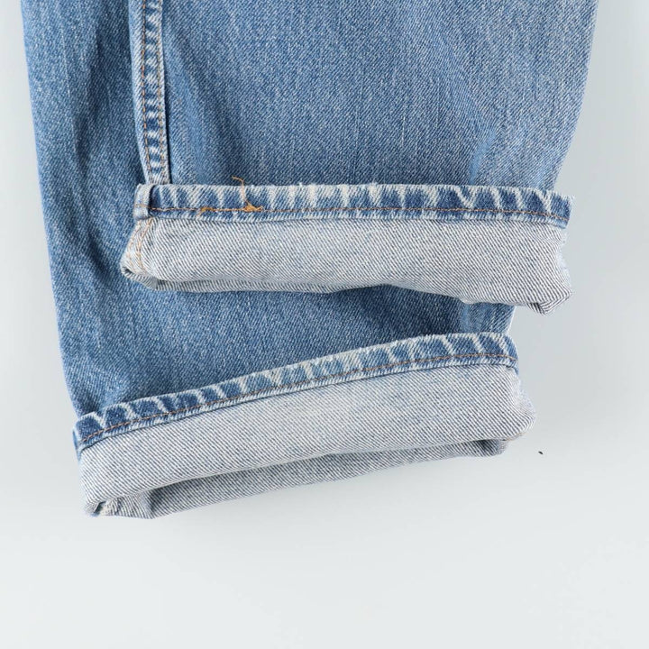 2000'S Levi's 00505-4891 Tapered Denim Pants, Made in USA, Men's W36 (approx.) cotton blue type Vintage Second Hand