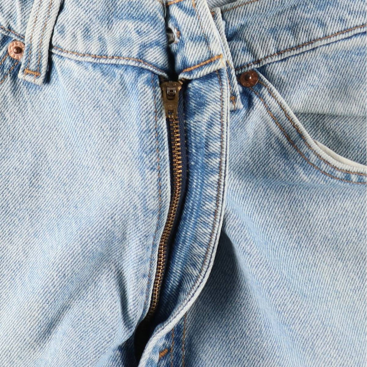 90'S Levi's 505 REGULAR FIT STRAIGHT LEG tapered denim pants made in USA men's w34 equivalent vintage cotton blue type Vintage Second Hand