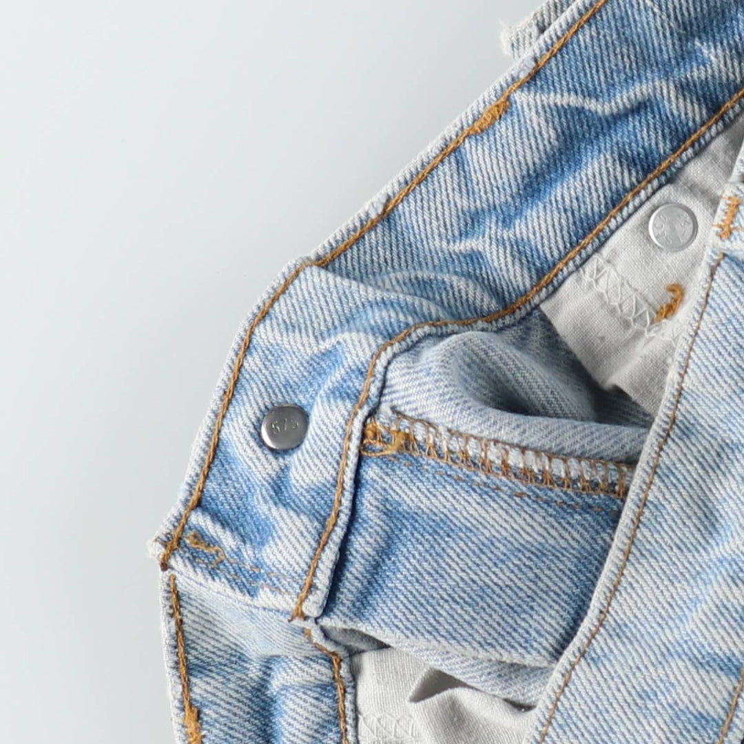 ~90'S Levi's 40505-0214 Orange Tab Tapered Denim Pants, Made in USA, Men's W34 (approx.), Vintage unclear blue type Vintage Second Hand