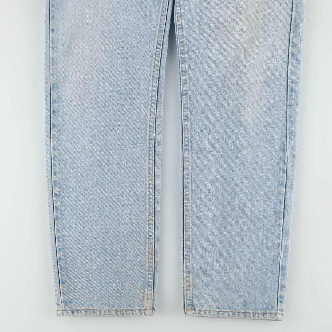 ~90'S Levi's 40505-0214 Orange Tab Tapered Denim Pants, Made in USA, Men's W34 (approx.), Vintage unclear blue type Vintage Second Hand