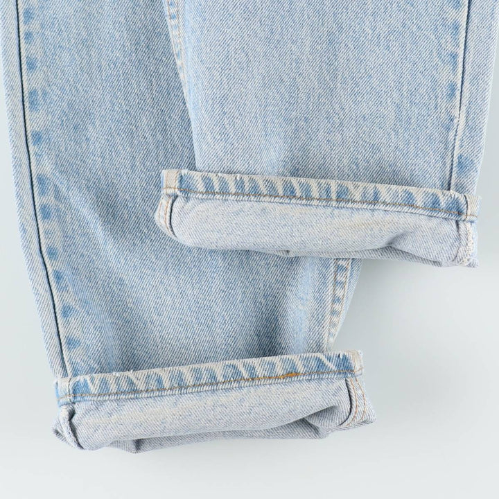 ~90'S Levi's 40505-0214 Orange Tab Tapered Denim Pants, Made in USA, Men's W34 (approx.), Vintage unclear blue type Vintage Second Hand