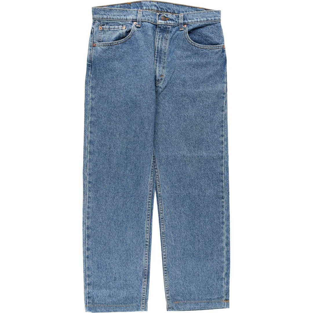 1990'S Levi's 00505-4891 Tapered Denim Pants, Made in USA, Men's W33 (approx.), Vintage cotton blue type Vintage Second Hand