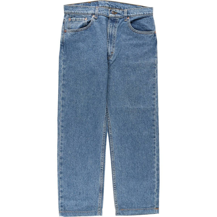 1990'S Levi's 00505-4891 Tapered Denim Pants, Made in USA, Men's W33 (approx.), Vintage cotton blue type Vintage Second Hand