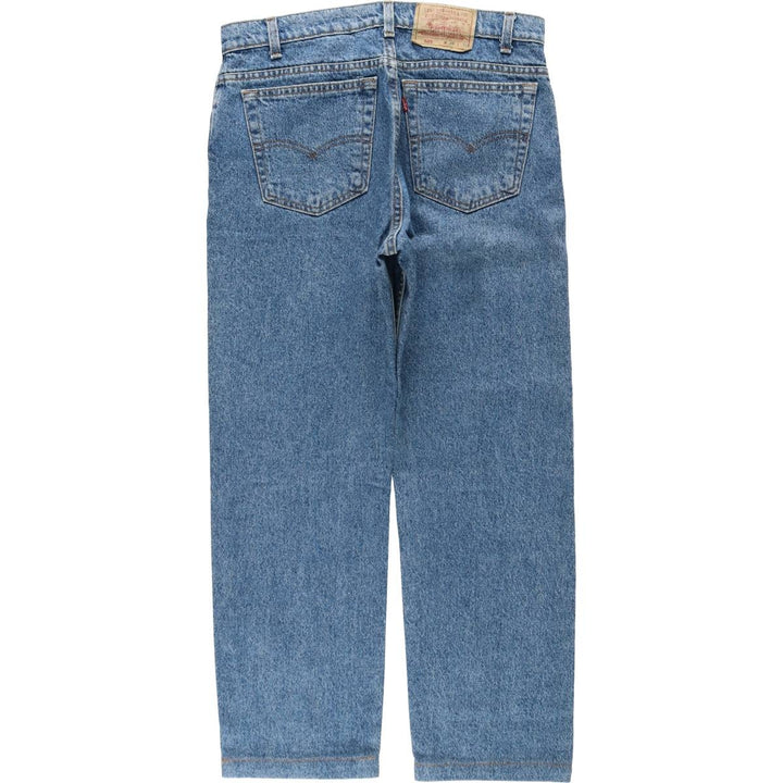 1990'S Levi's 00505-4891 Tapered Denim Pants, Made in USA, Men's W33 (approx.), Vintage cotton blue type Vintage Second Hand