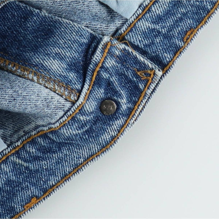 1990'S Levi's 00505-4891 Tapered Denim Pants, Made in USA, Men's W33 (approx.), Vintage cotton blue type Vintage Second Hand